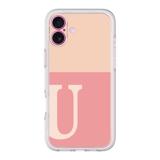 Premium Panel［ Original - initial two tone - U pink ］
