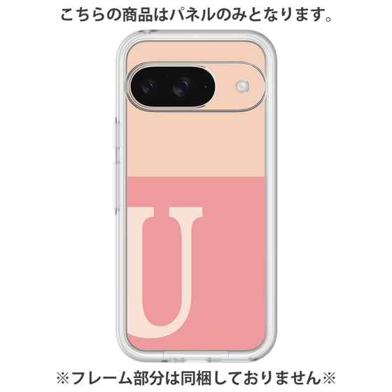 Premium Panel［ Original - initial two tone - U pink ］