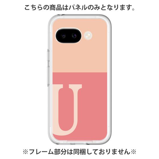 Premium Panel［ Original - initial two tone - U pink ］