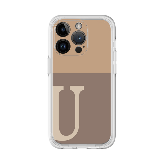 Premium Panel［ Original - initial two tone - U brown ］