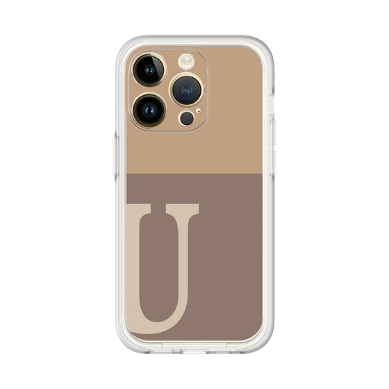 Premium Panel［ Original - initial two tone - U brown ］