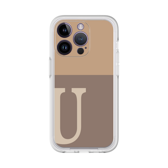 Premium Panel［ Original - initial two tone - U brown ］