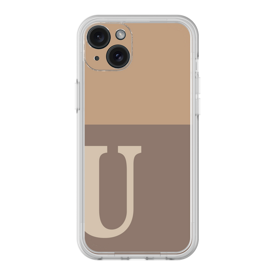 Premium Panel［ Original - initial two tone - U brown ］