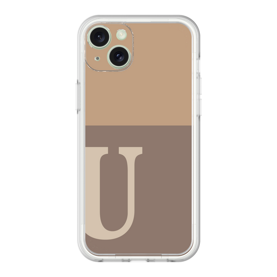 Premium Panel［ Original - initial two tone - U brown ］