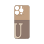 Premium Panel［ Original - initial two tone - U brown ］