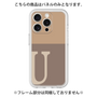 Premium Panel［ Original - initial two tone - U brown ］