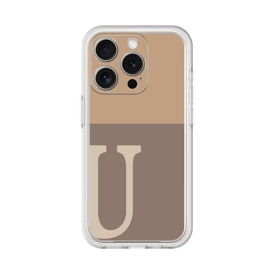 Premium Panel［ Original - initial two tone - U brown ］