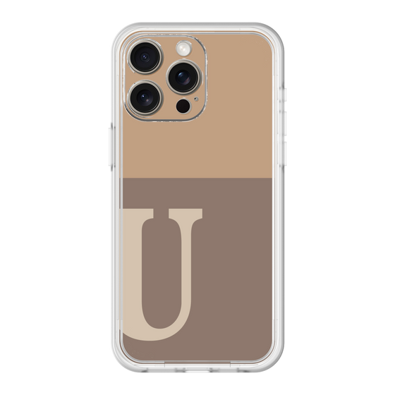 Premium Panel［ Original - initial two tone - U brown ］