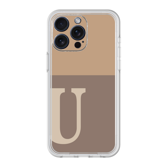 Premium Panel［ Original - initial two tone - U brown ］