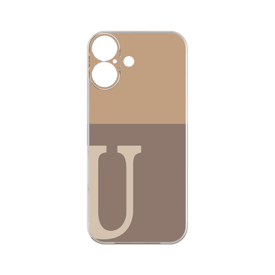 Premium Panel［ Original - initial two tone - U brown ］