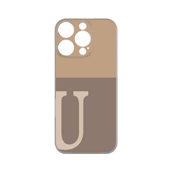 Premium Panel［ Original - initial two tone - U brown ］