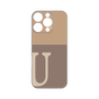 Premium Panel［ Original - initial two tone - U brown ］