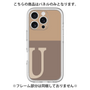 Premium Panel［ Original - initial two tone - U brown ］