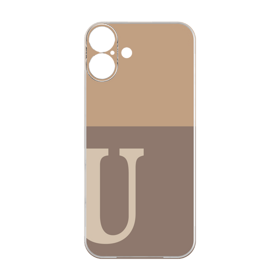 Premium Panel［ Original - initial two tone - U brown ］