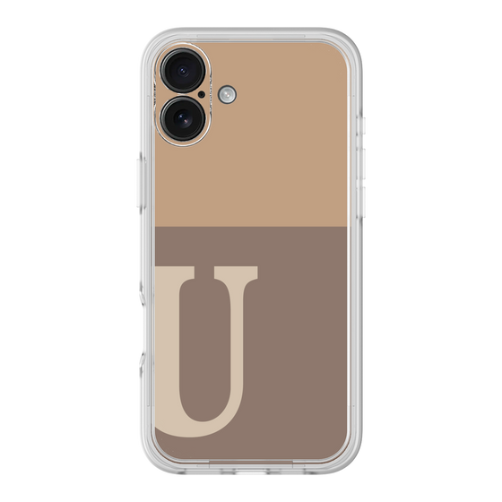 Premium Panel［ Original - initial two tone - U brown ］
