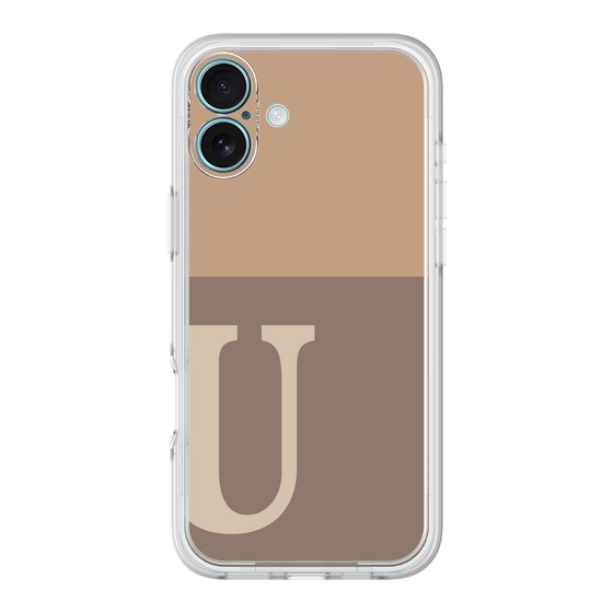 Premium Panel［ Original - initial two tone - U brown ］