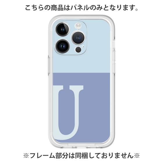 Premium Panel［ Original - initial two tone - U blue ］