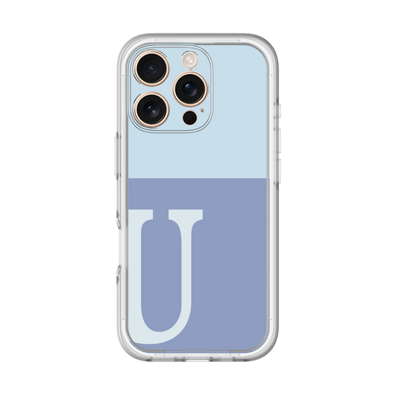 Premium Panel［ Original - initial two tone - U blue ］