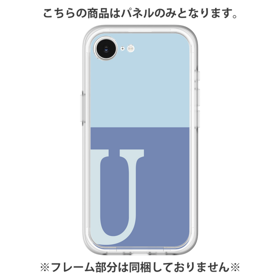 Premium Panel［ Original - initial two tone - U blue ］