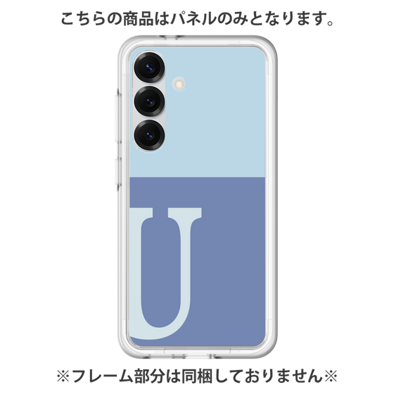 Premium Panel［ Original - initial two tone - U blue ］
