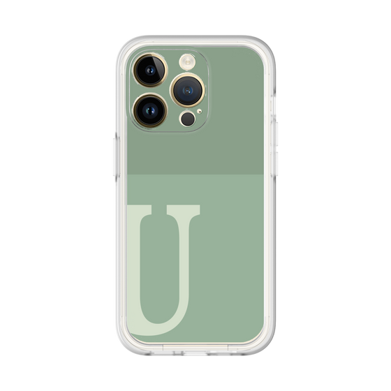 Premium Panel［ Original - initial two tone - U green ］