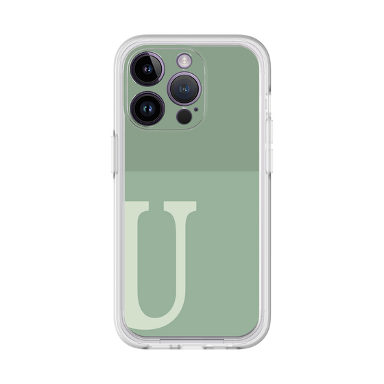 Premium Panel［ Original - initial two tone - U green ］