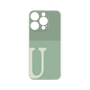 Premium Panel［ Original - initial two tone - U green ］