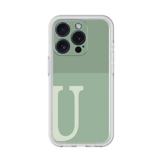 Premium Panel［ Original - initial two tone - U green ］