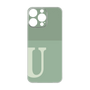 Premium Panel［ Original - initial two tone - U green ］