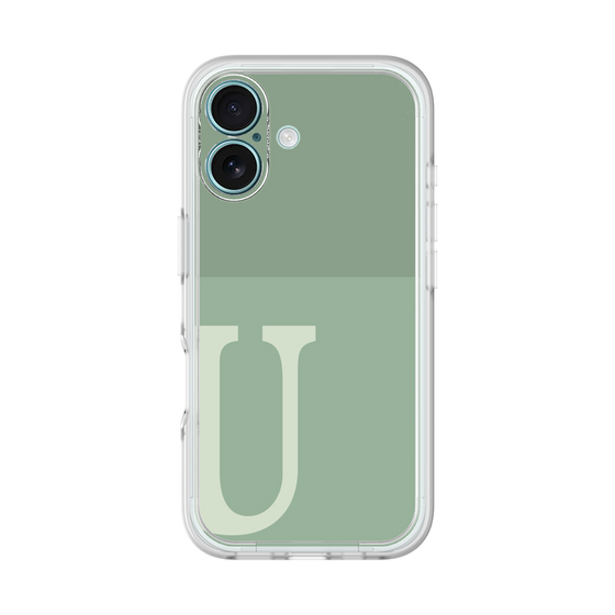 Premium Panel［ Original - initial two tone - U green ］