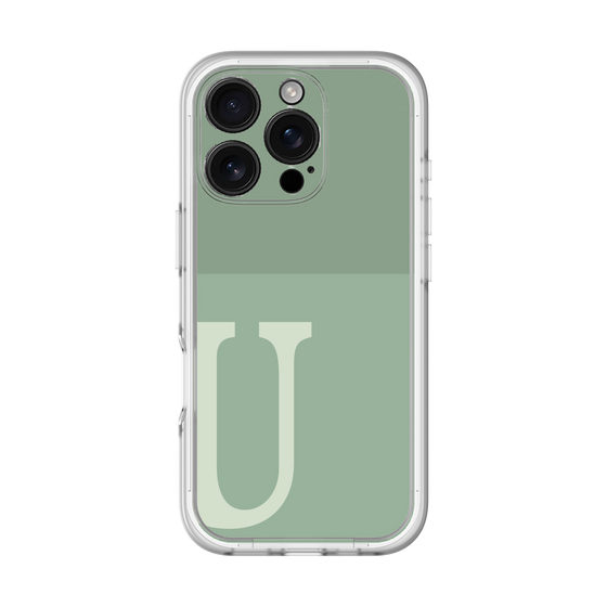 Premium Panel［ Original - initial two tone - U green ］