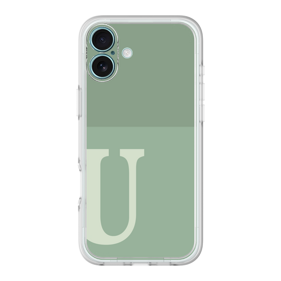 Premium Panel［ Original - initial two tone - U green ］