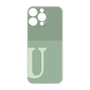 Premium Panel［ Original - initial two tone - U green ］
