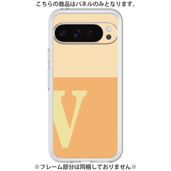 Premium Panel［ Original - initial two tone - V orange ］