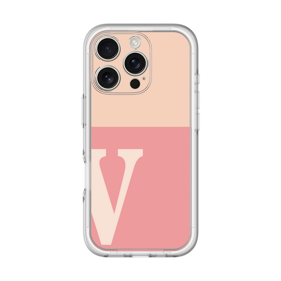 Premium Panel［ Original - initial two tone - V pink ］