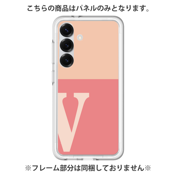 Premium Panel［ Original - initial two tone - V pink ］