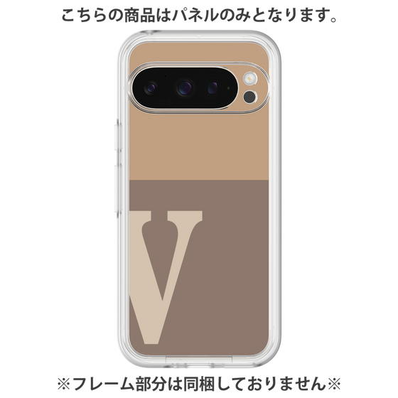 Premium Panel［ Original - initial two tone - V brown ］