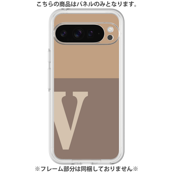 Premium Panel［ Original - initial two tone - V brown ］