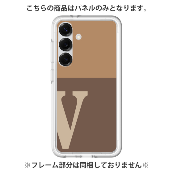Premium Panel［ Original - initial two tone - V brown ］