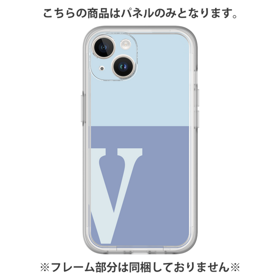 Premium Panel［ Original - initial two tone - V blue ］