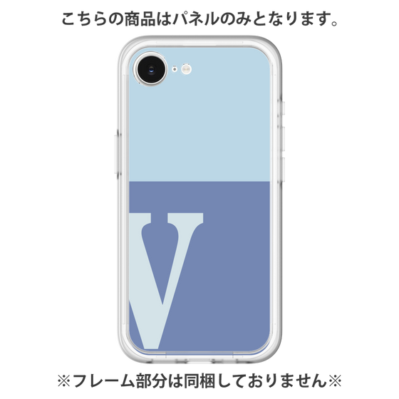 Premium Panel［ Original - initial two tone - V blue ］