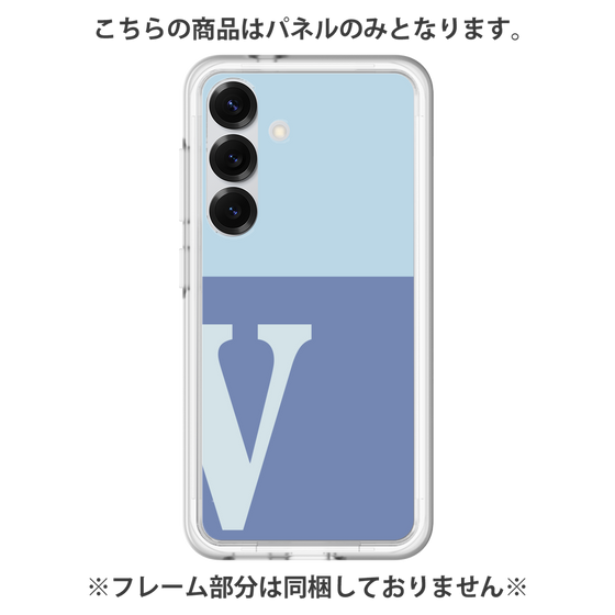 Premium Panel［ Original - initial two tone - V blue ］
