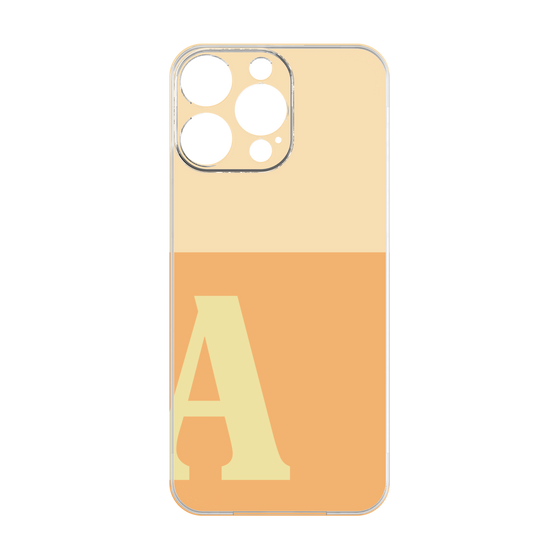 Premium Panel［ Original - initial two tone - A orange ］