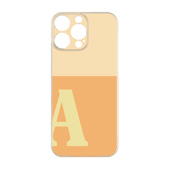 Premium Panel［ Original - initial two tone - A orange ］