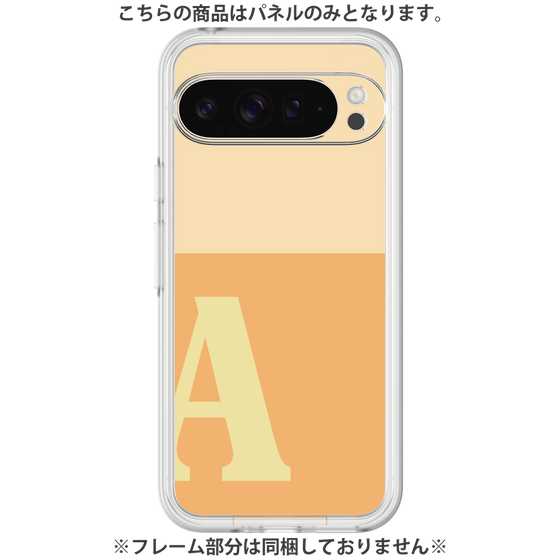 Premium Panel［ Original - initial two tone - A orange ］