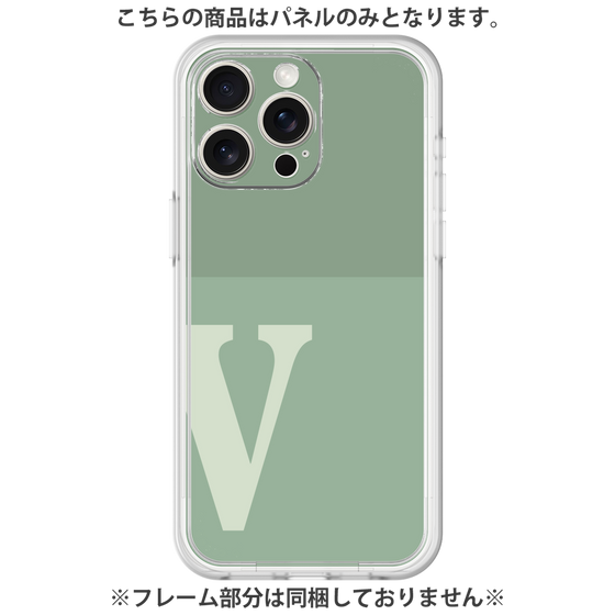 Premium Panel［ Original - initial two tone - V green ］
