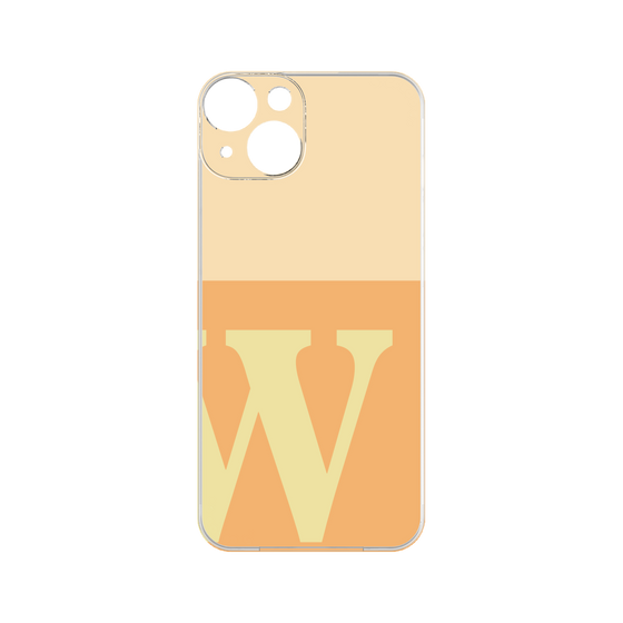 Premium Panel［ Original - initial two tone - W orange ］