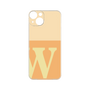 Premium Panel［ Original - initial two tone - W orange ］