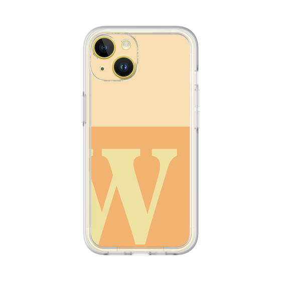 Premium Panel［ Original - initial two tone - W orange ］