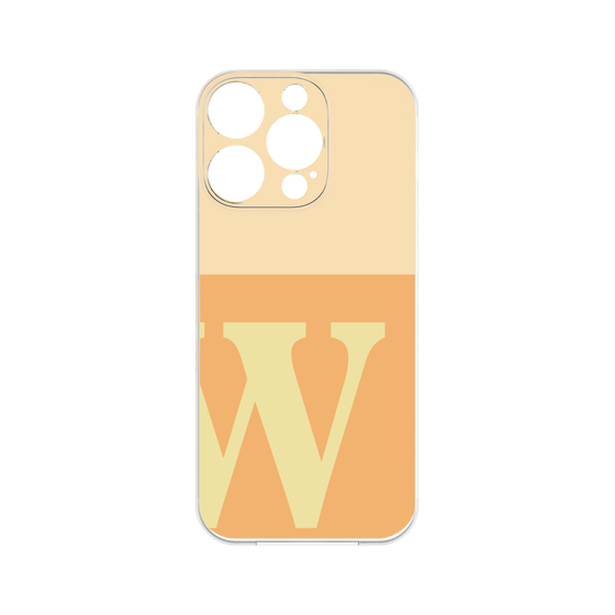 Premium Panel［ Original - initial two tone - W orange ］